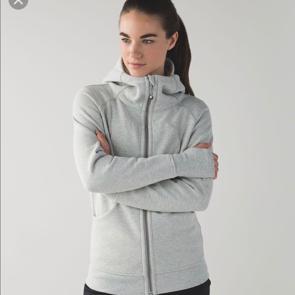 lululemon scuba hoodie grey
